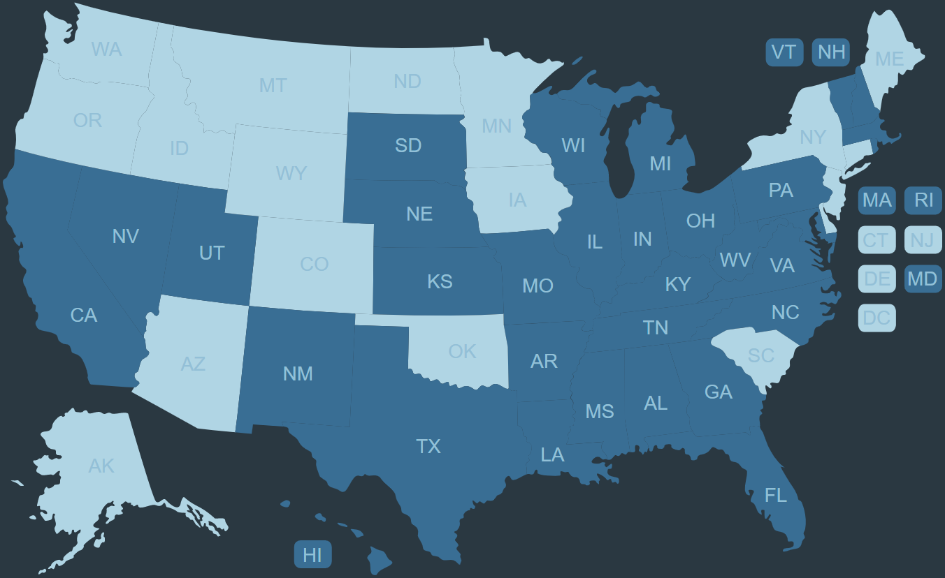 NOC Clients Map